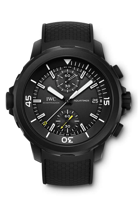 iwc aquatimer chronograph edition galapagos islands replica|iwc aquatimer chronograph.